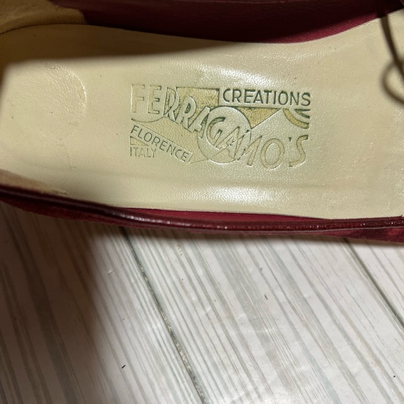 Limited edition numbered archive salvatore Ferragamo shoes suede vintage sz 37-7 - Picture 5 of 13